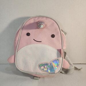 Skidaddle by Skip Hop Zoo Pink Narwhal Toddler Backpack